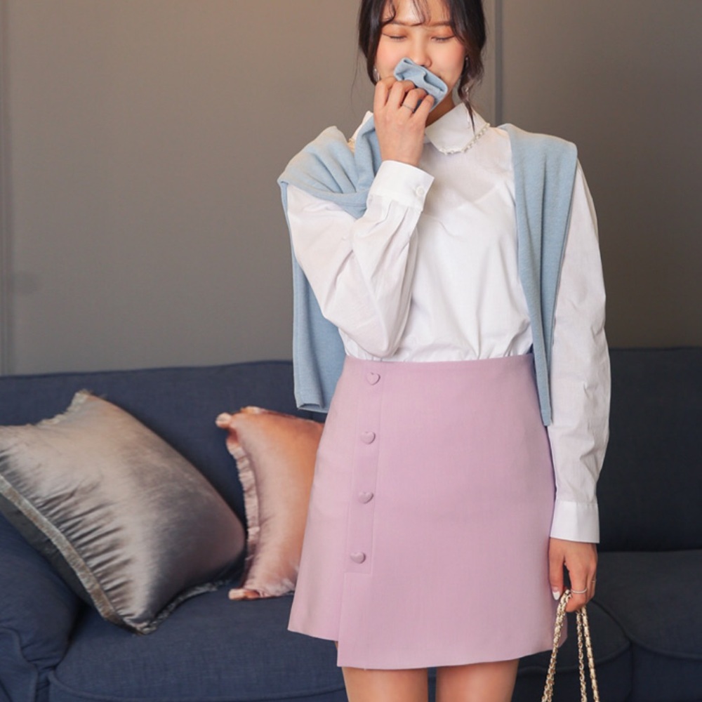 Korean fashion miniskirt